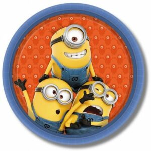 Despicable me paper plate