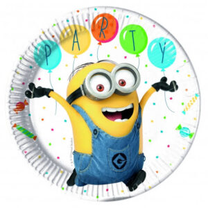 Despicable me paper plates
