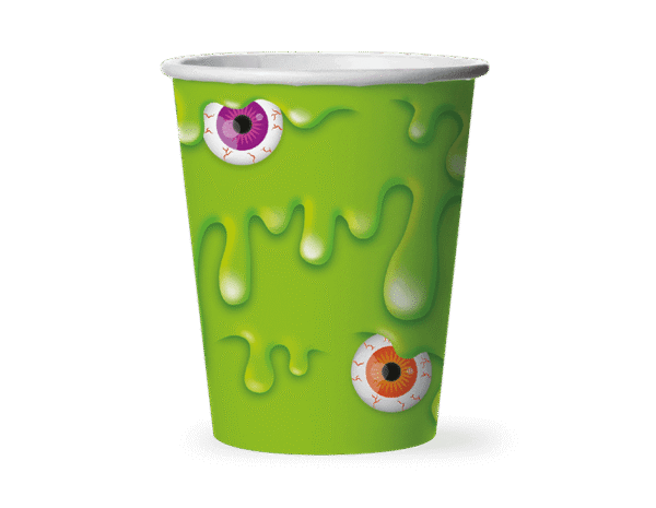 Slime paper cups 12pk - Image 2