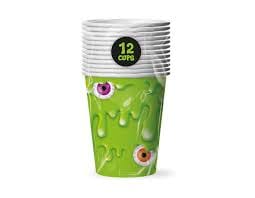 Slime paper cups 12pk