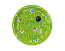 Slime paper plates