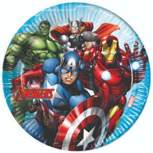 Marvel avengers paper plates