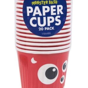 Monster Bash Paper Cups 20pk