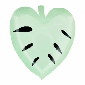 Leaf shaped plates