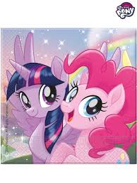 Little pony napkins 20pk