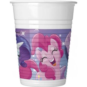 Little pony paper cups 8pk