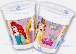 Disney princess plastic cups 8pk