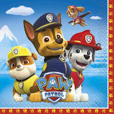 Paw Patrol Napkin 16pk