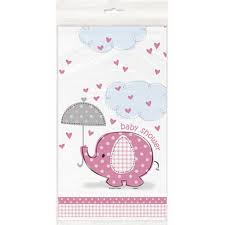 Baby Shower Pink Tablecover