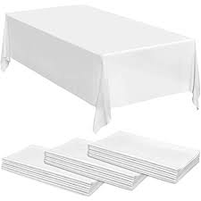 Plain White Tablecover