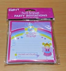 Fairy Princess Party Invitation