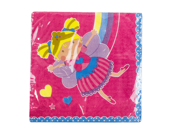 Fairy Princess Napkins 20pk