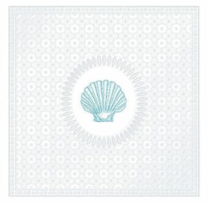 Shell Pearl Aqua Napkins