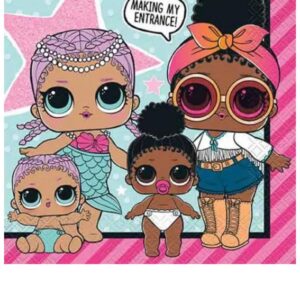 Lol surprise luncheon napkins 16pk
