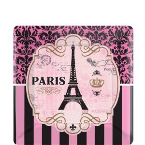 Day in paris plates 17cm square plates 8pk