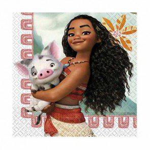 Moana napkins 20pk