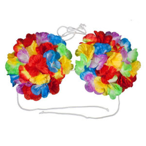 Flower shell bra
