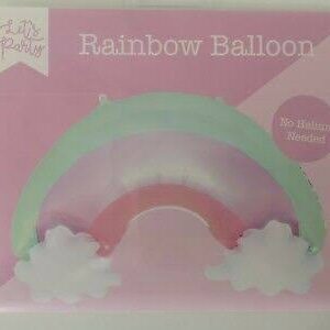 Rainbow balloon