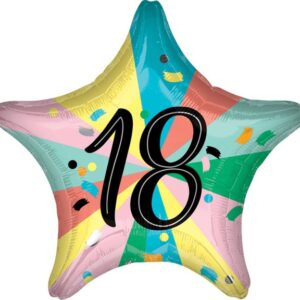 18 pastel foil balloon 18ins
