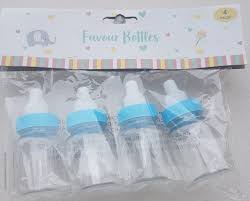 4 Baby Shower Favour Bottles