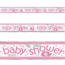 Baby Shower Pink Banner