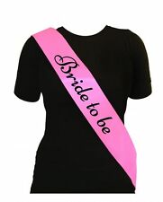 Hen Party Bride to be sash