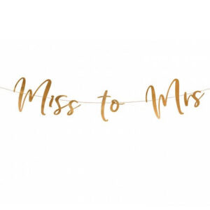 Miss to Mrs Bunting