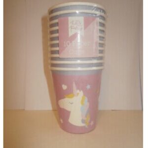 Lets party unicorn paper cup 10pk