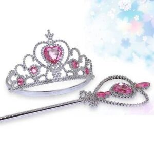 Princess crown and wand