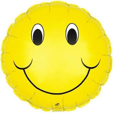 Smiley Face Yellow 8in