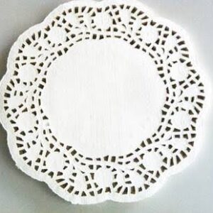 65 Doilies White