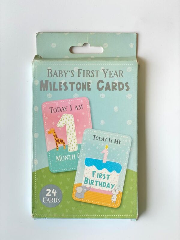 Baby Milestone Cards