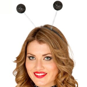 Black Glitter Boppers