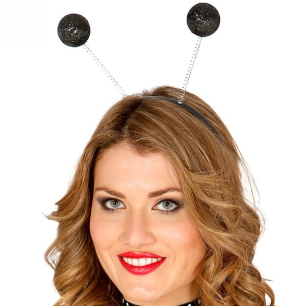 Black Glitter Boppers