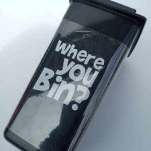 wheelie bin