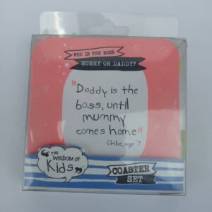 4 fun coaster set