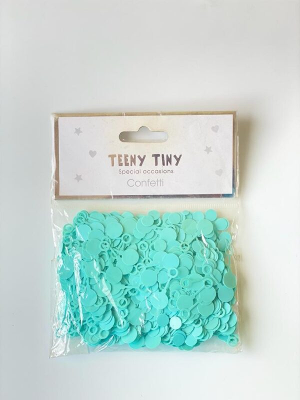 teeny baby shower confetti