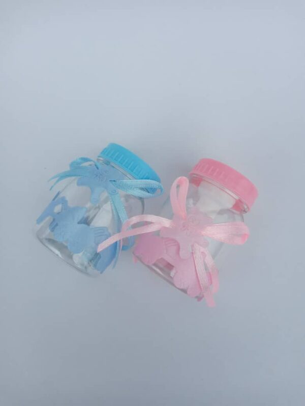 baby shower favour bottles mixed