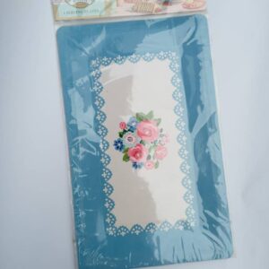 blooming beautiful serving plates 4pk