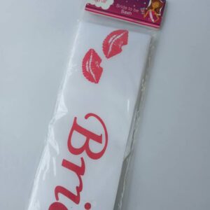 bride to be sash