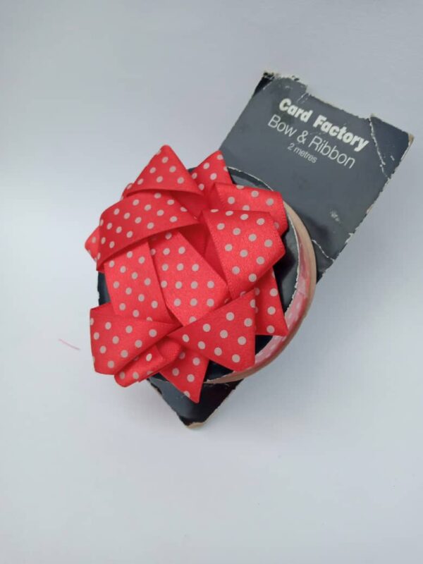 card factory bow & ribbon 2m
