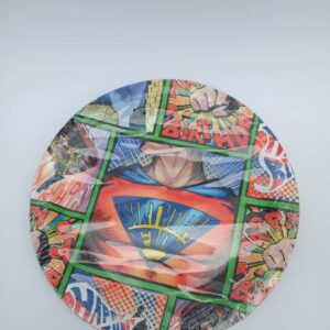 happy bday superman paper plates 8pk