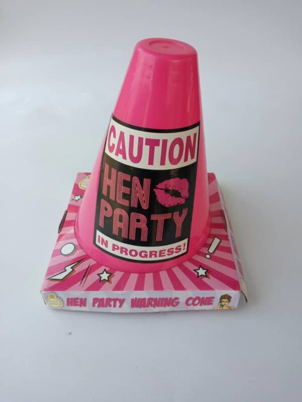 hen party warning cone