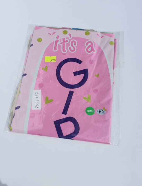 its a girl balloon