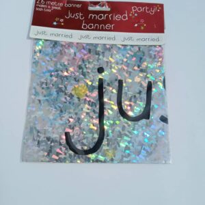 just married banner 2.6m