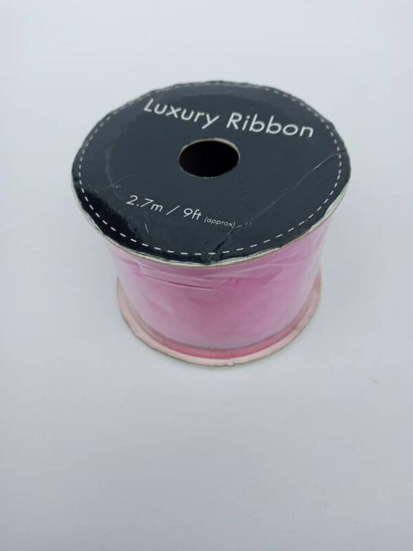luxury ribbon pink