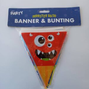monster bash banner & bunting