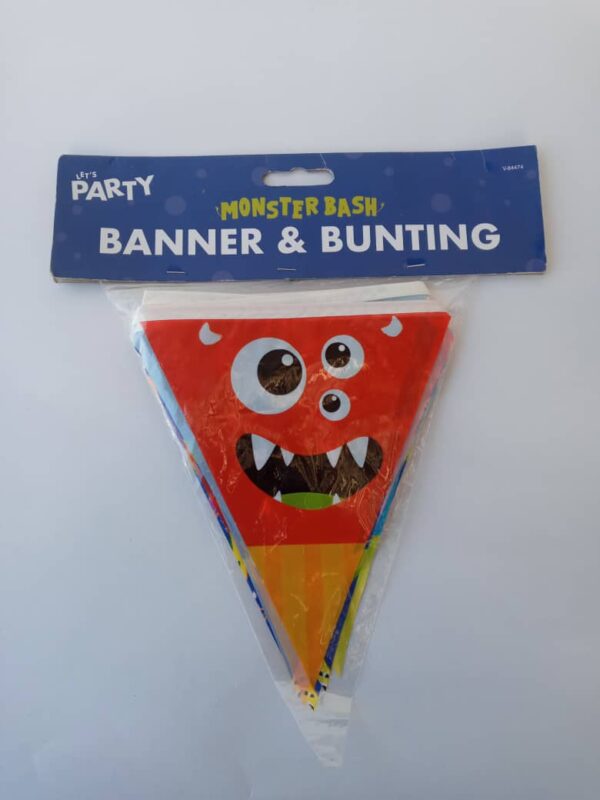 monster bash banner & bunting
