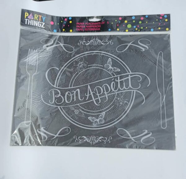 party thingz paper placemats 25 mats
