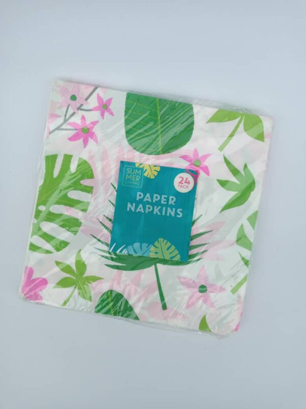 summer living napkins 24pk